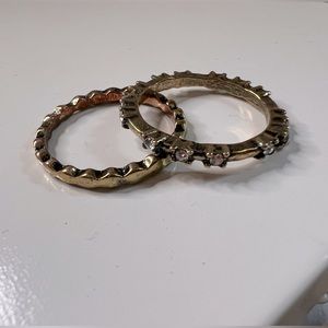 Gold Stacking Rings